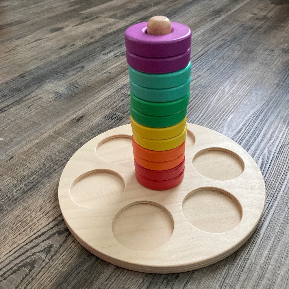 Lovevery Flexible Wooden Stacker
